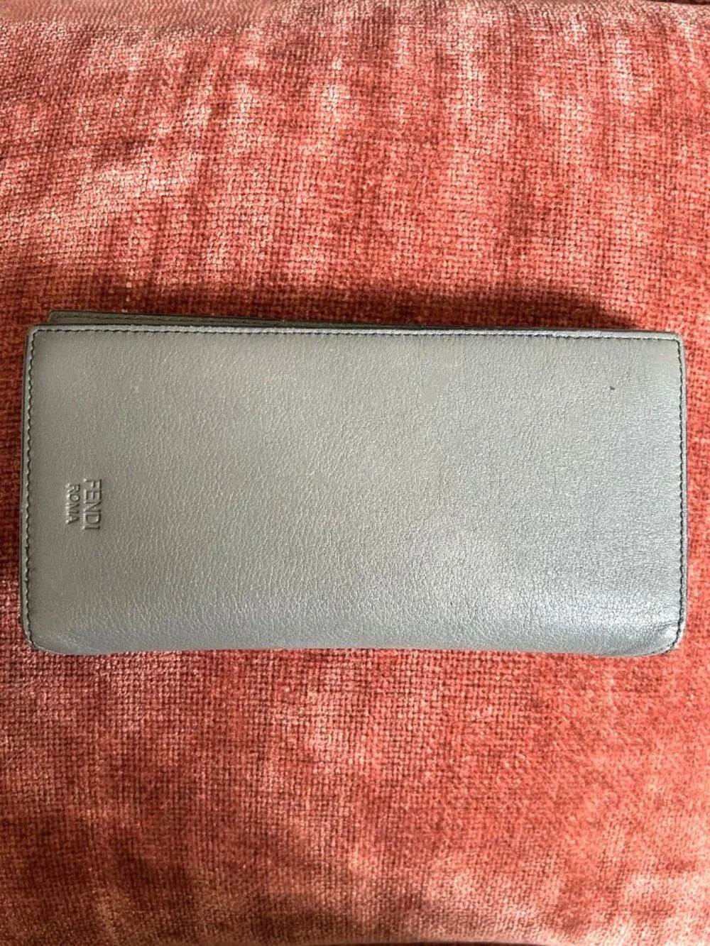FENDI Monster Wallet, Grey
